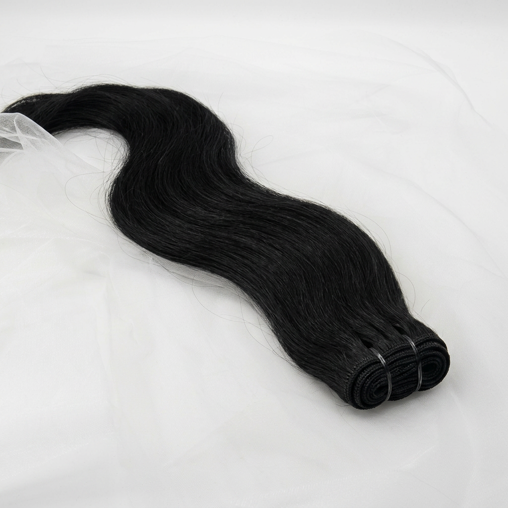 Premium Haartresse #1B Naturschwarz