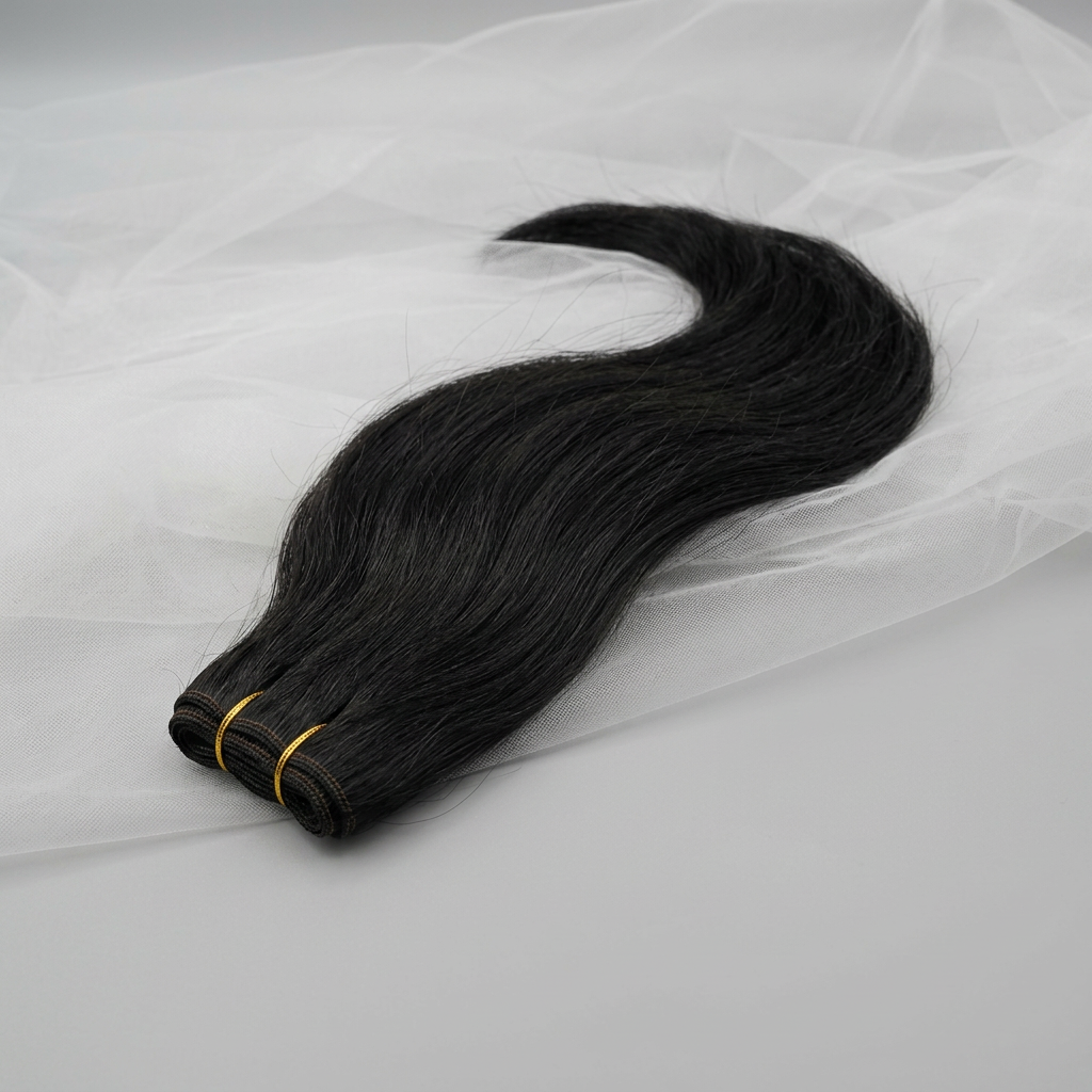 Premium Haartresse #1B Naturschwarz