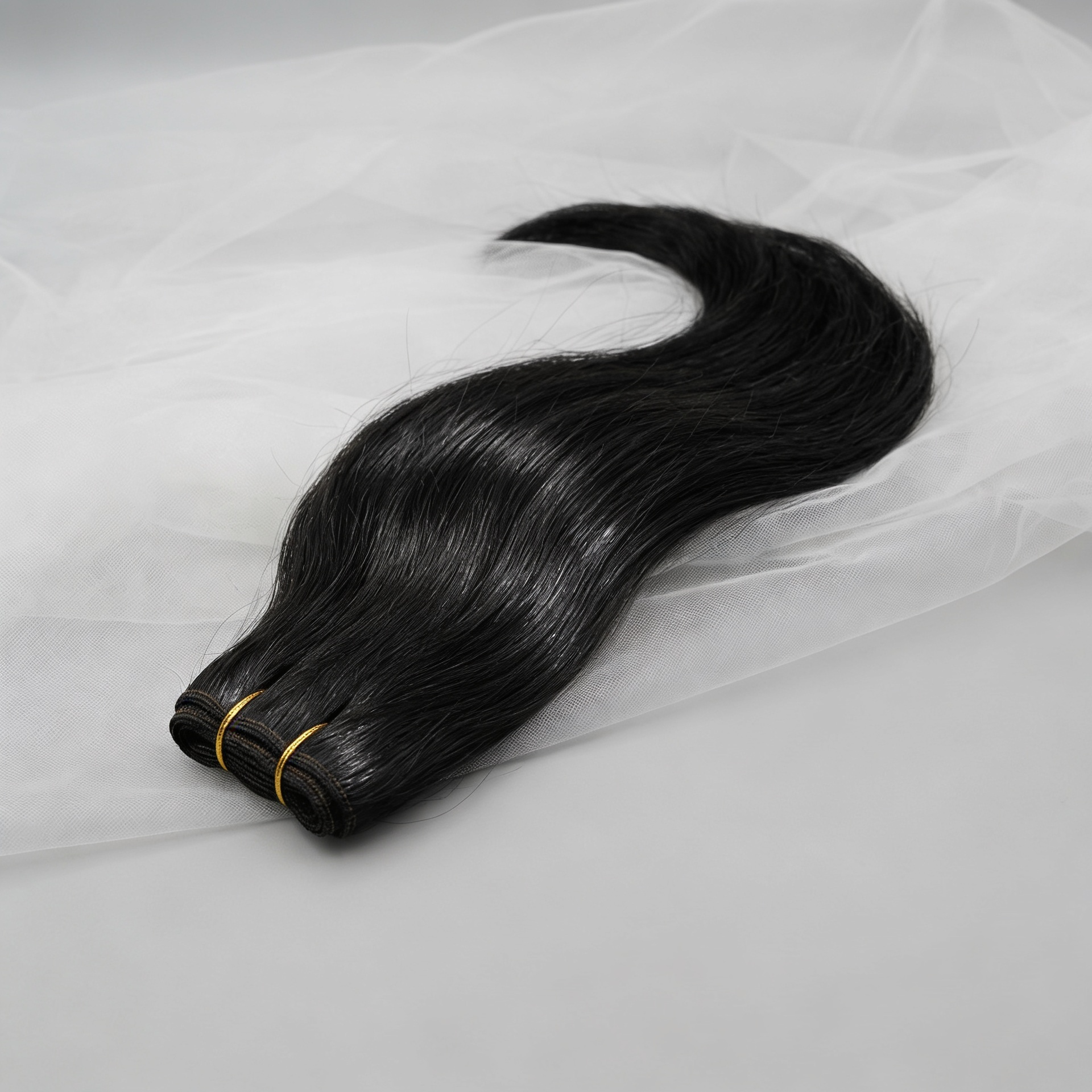 Premium Haartresse #1B Naturschwarz