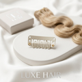 Haarwerkzeug Clip Farbe Beige