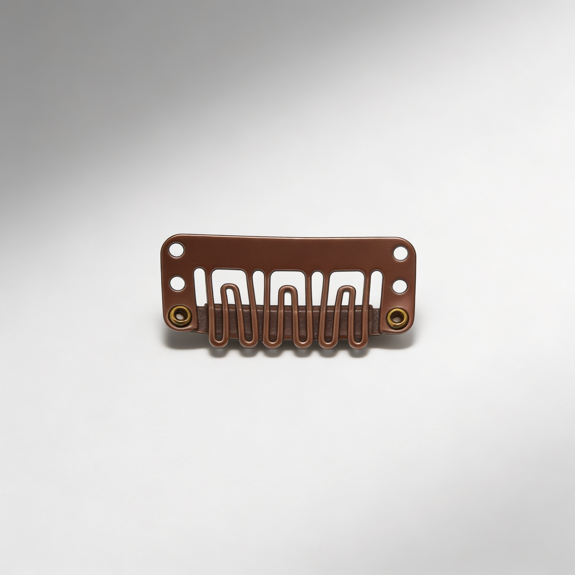 Haarwerkzeug Clip  Farbe Braun
