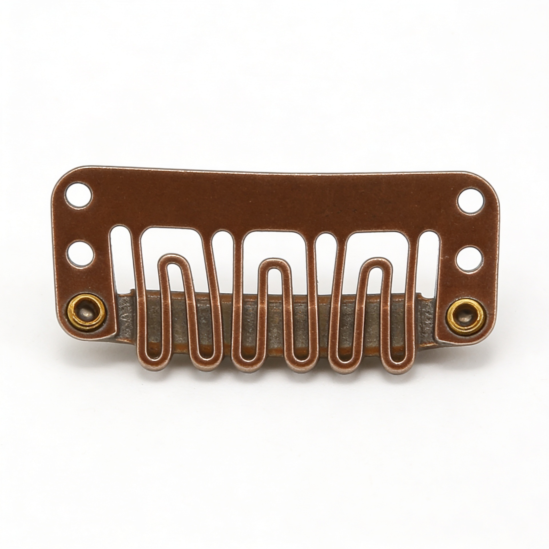 Haarwerkzeug Clip  Farbe Braun