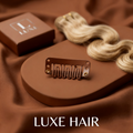 Haarwerkzeug Clip  Farbe Braun