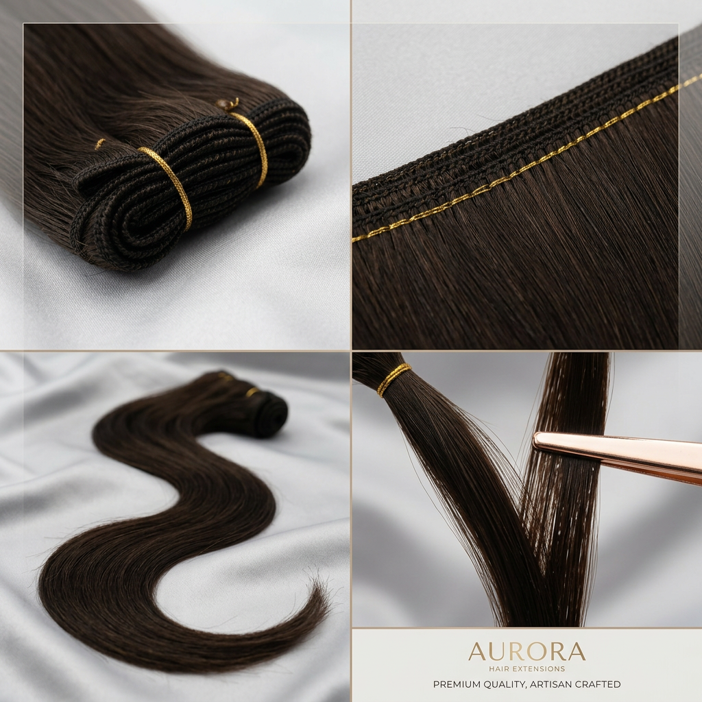 Premium Haartresse #2 natur, Braun
